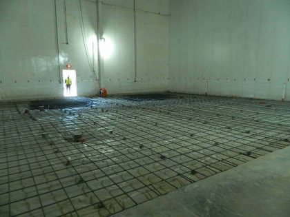 An installation for the floor