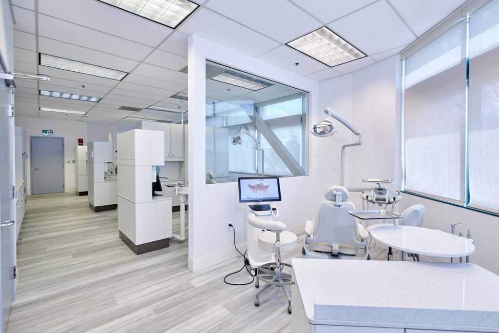 A dental practice room