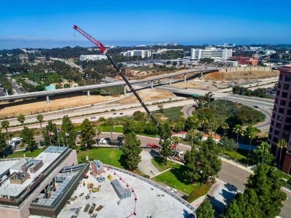 A replacement building rooftop use air handler